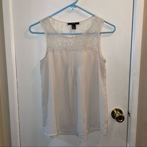 White Forever 21 Women’s Tank Top
